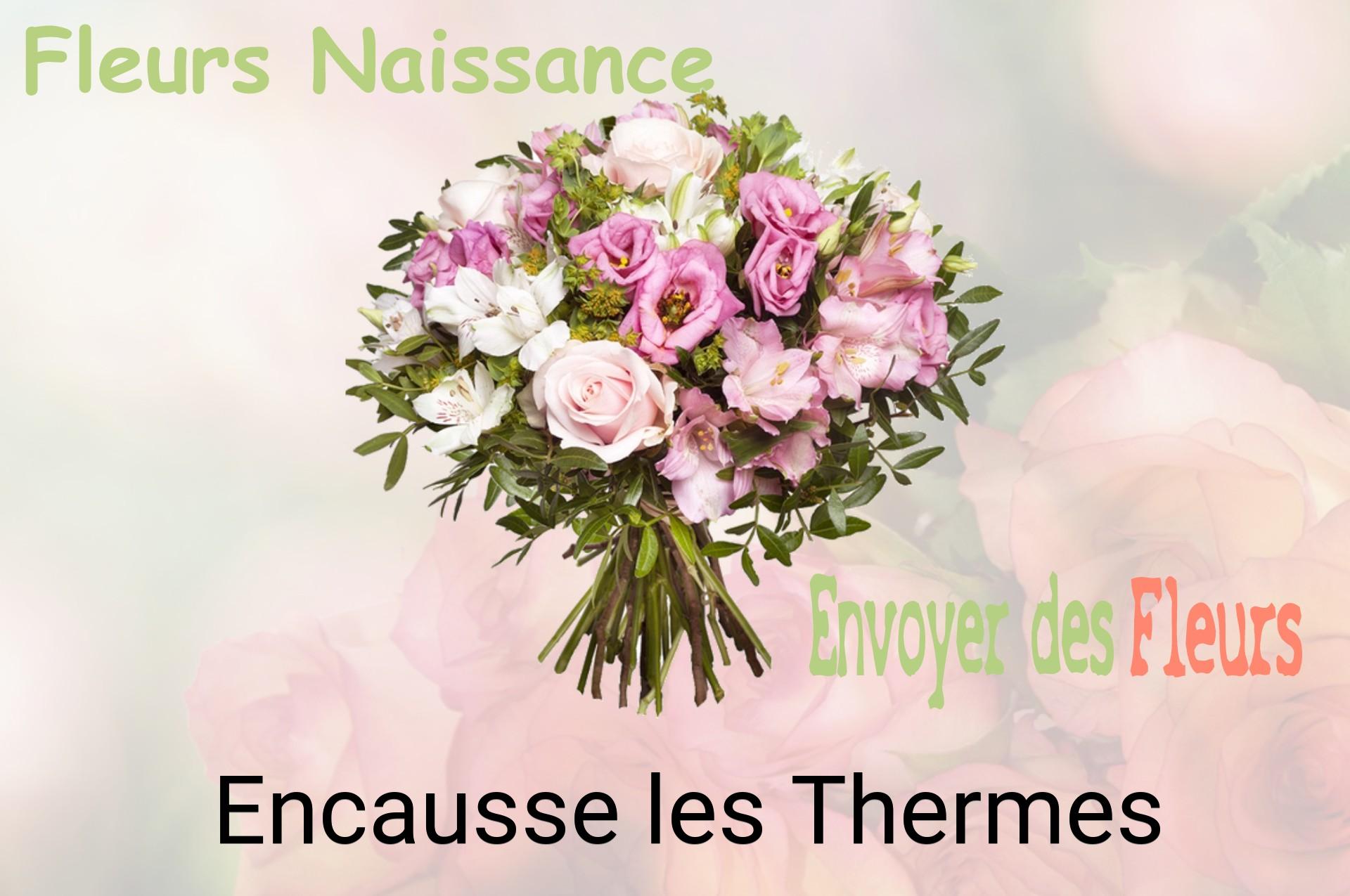 Bouquet de fleurs de naissance livré à Encausse-les-Thermes
